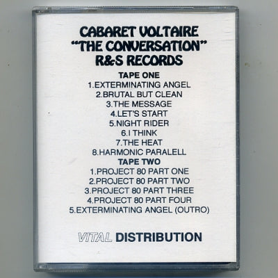 CABARET VOLTAIRE The Conversation cassette promo