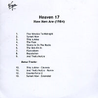 HEAVEN 17  - How Men Are