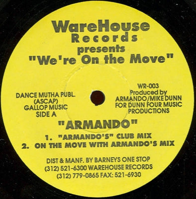 ARMANDO - We're On The move