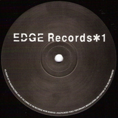 DJ EDGE - *1 (Compnded / FL IT / CLR Sky / Undrstnd)