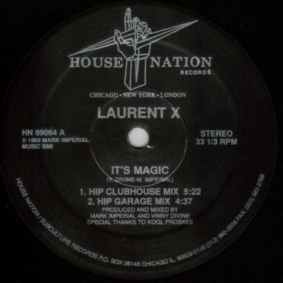 LAURENT X - It's Magic