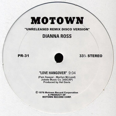 EDDIE KENDRICKS / DIANA ROSS - Date With The Rain / Love Hangover