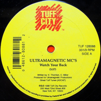 ULTRAMAGNETIC MC'S - Watch Your Back