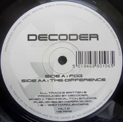 DECODER - Fog / The Difference