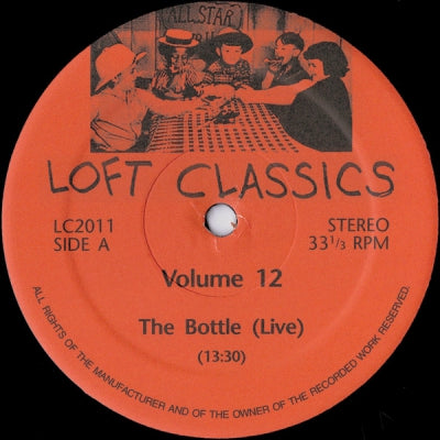 GIL SCOTT-HERON / IDRIS MUHAMMED / ASHA PUTHLI - Loft Classics Vol.12: The Bottle(Live) / Could Heaven Ever Be Like This / Space Talk