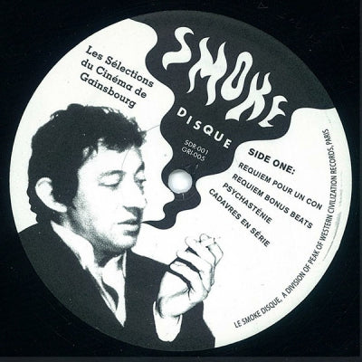 SERGE GAINSBOURG - Les Selections Du Cinema De Gainsbourg