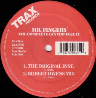 MR FINGERS - The Complete Can You Feel It