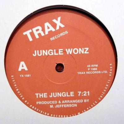 JUNGLE WONZ - The Jungle / Time Marches On