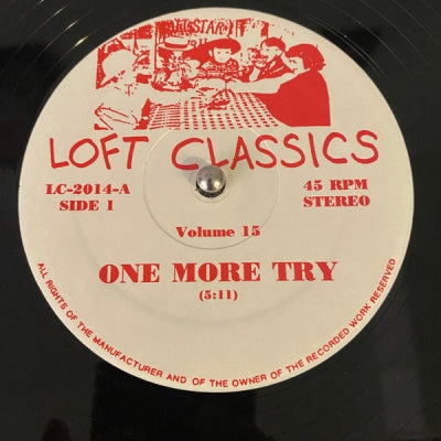 ASHFORD & SIMPSON / MASS PRODUCTION / INSTANT FUNK - Loft Classics Vol.15: One More Try / Shante / It Ain't Reggae