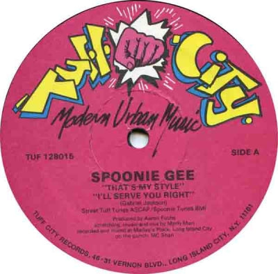 SPOONIE GEE - That's My Style / I'll Serve You Right / Take It Off