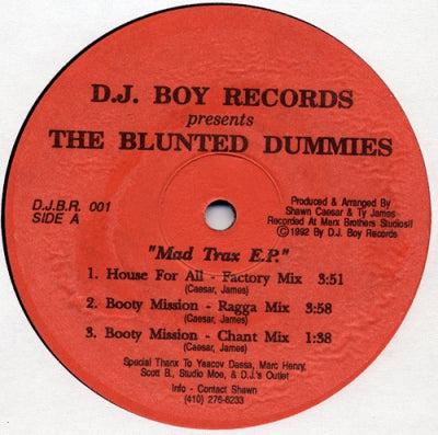 THE BLUNTED DUMMIES - Mad Trax E.P.