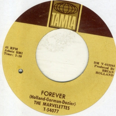 THE MARVELETTES - Forever / Locking Up My Heart