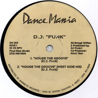 DJ FUNK - House The Groove