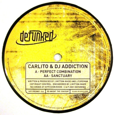 CARLITO & DJ ADDICTION - Perfect Combination / Sanctuary