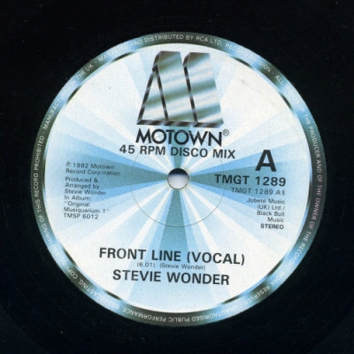 STEVIE WONDER - Front Line