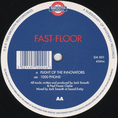 FAST FLOOR - Vol.1 (Plight Of The Innovators / 1000 Phons)