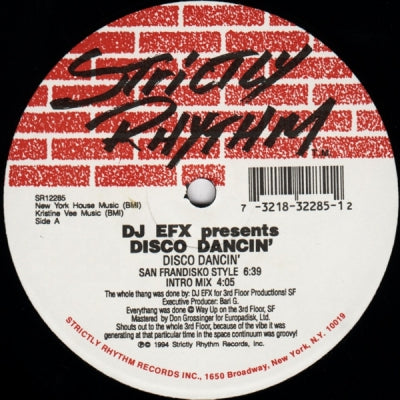 DJ EFX PRESENTS - Disco Dancin / Why You Trippin