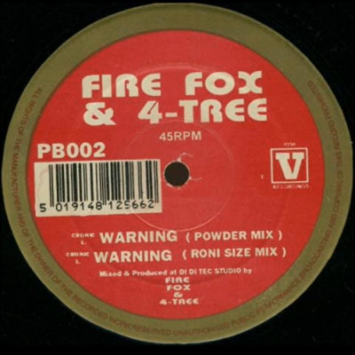 FIRE FOX & 4-TREE - Warning