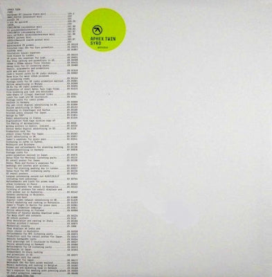 APHEX TWIN - Syro