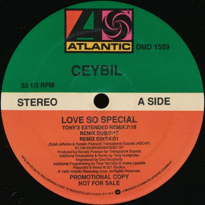 CEYBIL JEFFERIES - Love So Special