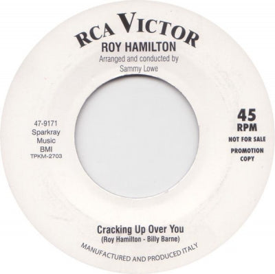 ROY HAMILTON / THE METROS - Cracking Up Over You / Since I Found My Baby