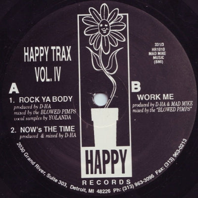 D-HA / MAD MIKE - Happy Trax Vol. IV