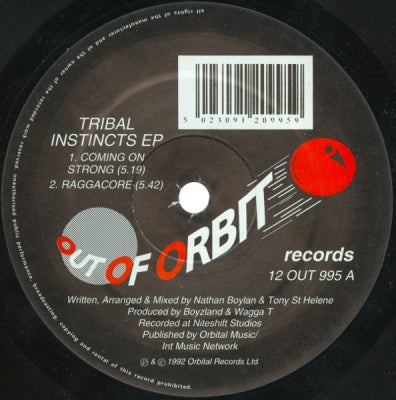 BOYZLAND & WAGGA T - Tribal Instincts EP