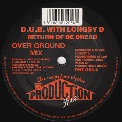 D.U.B. WITH LONGSY D - Return Of De Dread