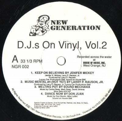 VARIOUS - D.J.s On Vinyl Vol.2