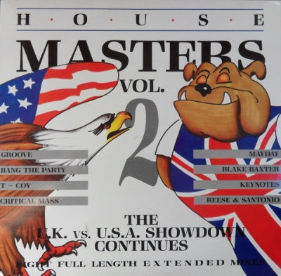 VARIOUS - House Masters Vol. 2 The U.K. vs. U.S.A. Showdown Continues