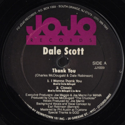 DALE SCOTT - Thank You