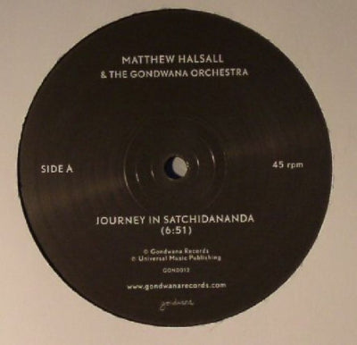 MATTHEW HALSALL & THE GONDWANA ORCHESTRA - Journey In Satchidananda / Blue Nile