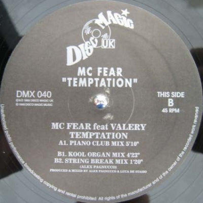 MC FEAR - Temptation