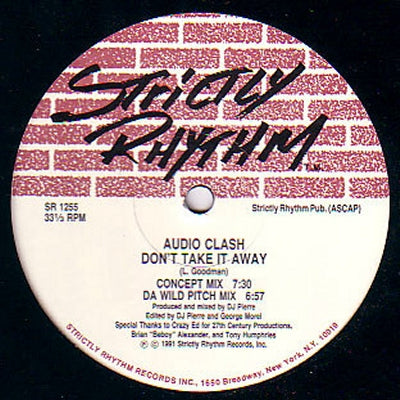 AUDIO CLASH - Don't Take It Away / Electro Rhythm