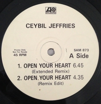 CEYBIL JEFFERIES - Open Your Heart