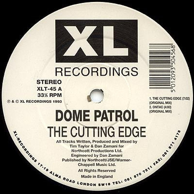 DOME PATROL - The Cutting Edge E.P.