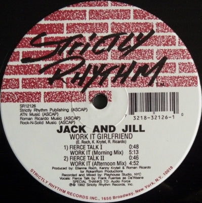 JACK & JILL - Work It Girlfriend