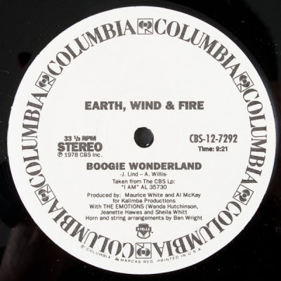 EARTH, WIND & FIRE - Boogie Wonderland / September