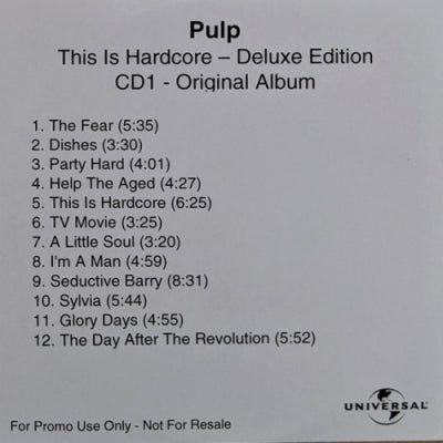 PULP  - This Is Hardcore