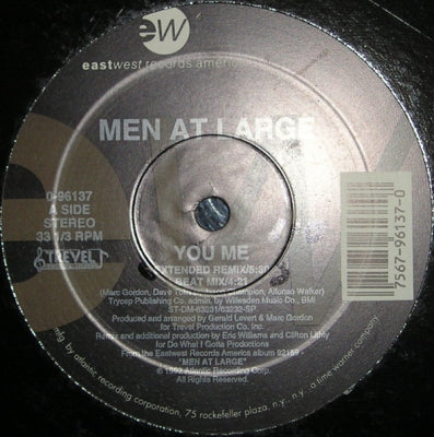 MEN AT LARGE - You Me