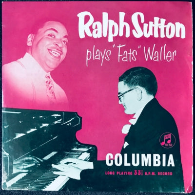 RALPH SUTTON - Ralph Sutton Plays Music Of Fats Waller