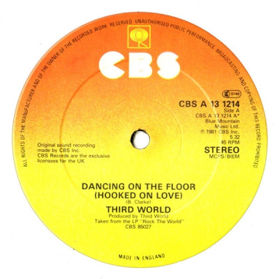 THIRD WORLD - Dancing On The Floor (Hooked On Love)