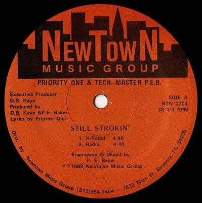 PRIORITY ONE & TECH-MASTER P.E.B. - Still Strokin'