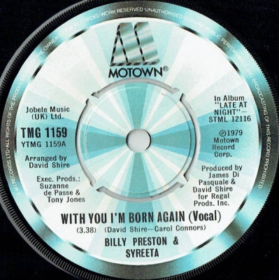 BILLY PRESTON & SYREETA - With You I'm Born Again (Vocal)