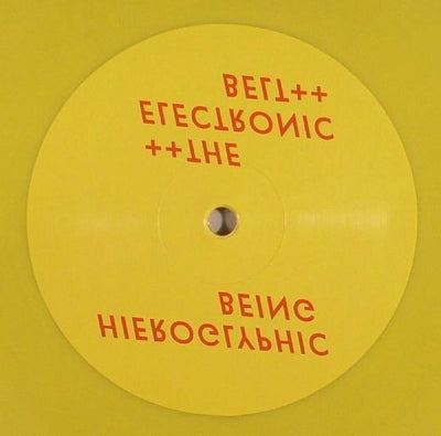 HIEROGLYPHIC BEING - The Electronic Belt