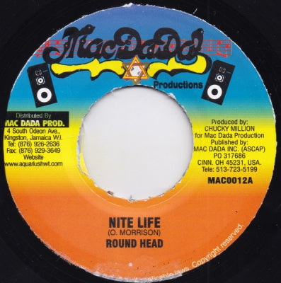 ROUND HEAD - Nite Life / Stress Out Riddim