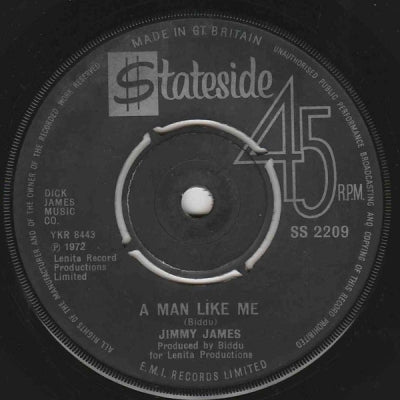 JIMMY JAMES - A Man Like Me / Survival