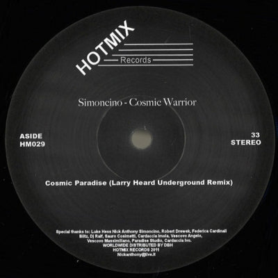 SIMONCINO - Cosmic Warrior