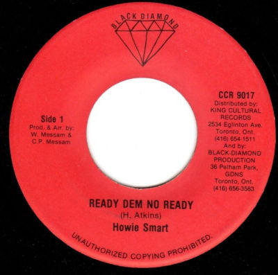 HOWIE SMART - Ready Dem No Ready / Version.