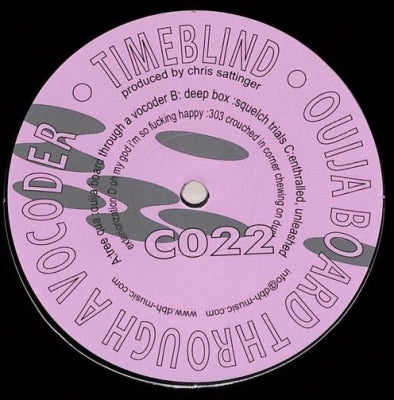 TIMEBLIND - Ouija Board Through A Vocoder